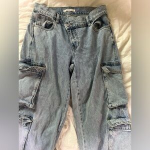 Pacsun Asym 90’s Baggy Cargo Jeans